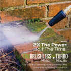 Greenworks 2300-PSI 2.3 GPM Cold Water Corded Electric Pressure Washer Image 3