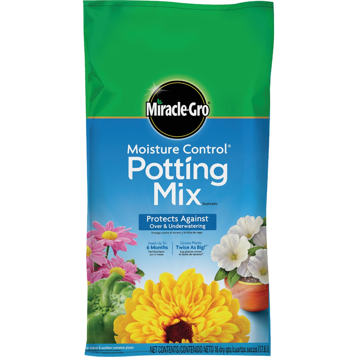 Miracle-Gro Moisture Control 16 Qt. Potting Mix