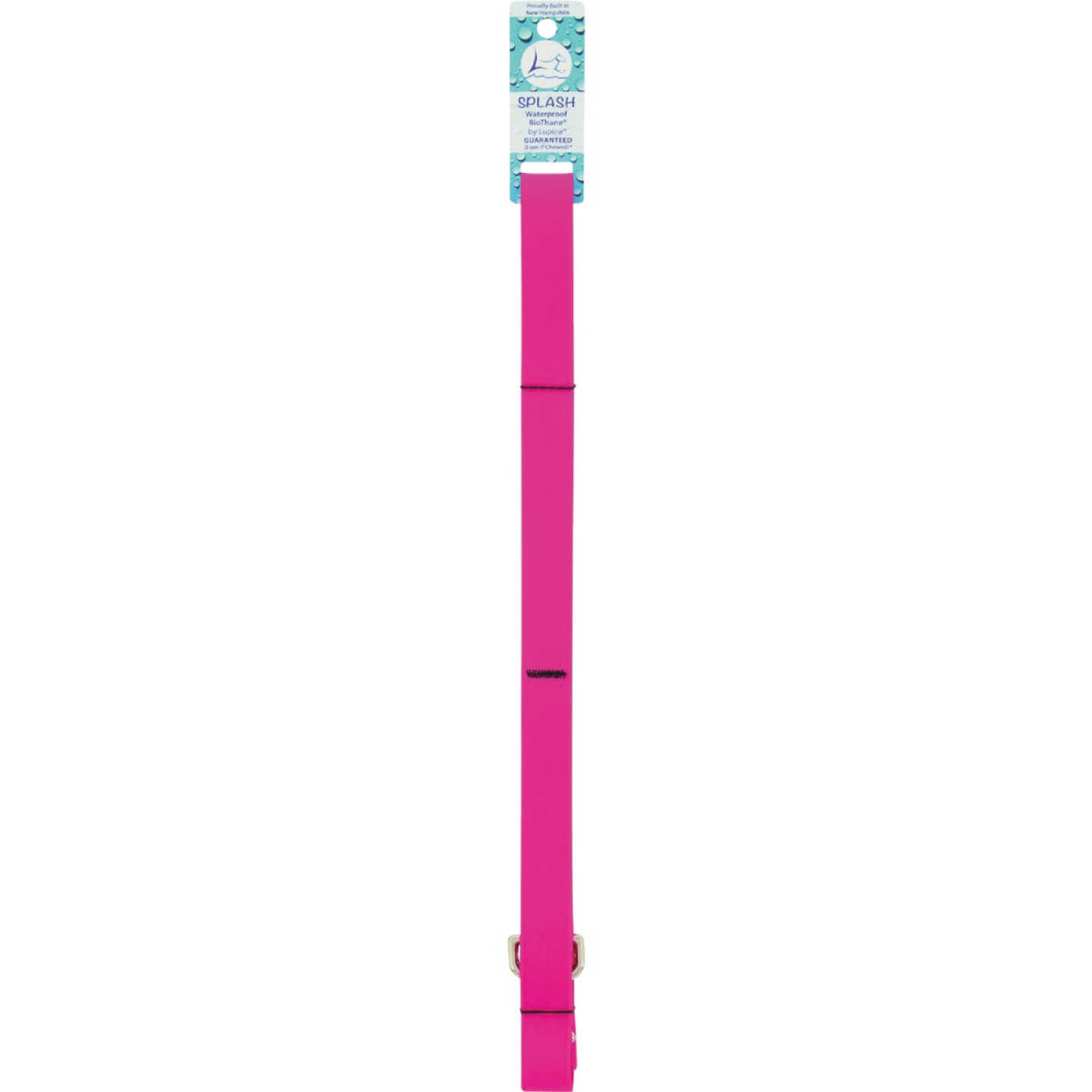 Lupine 1 In. x 6 Ft. Waterproof Neon Pink Dog Leash Image 1