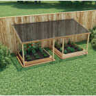 Coolaroo 6 Ft. W. x 15 Ft. L. Black 30% UV Sun Screen Fabric Image 2