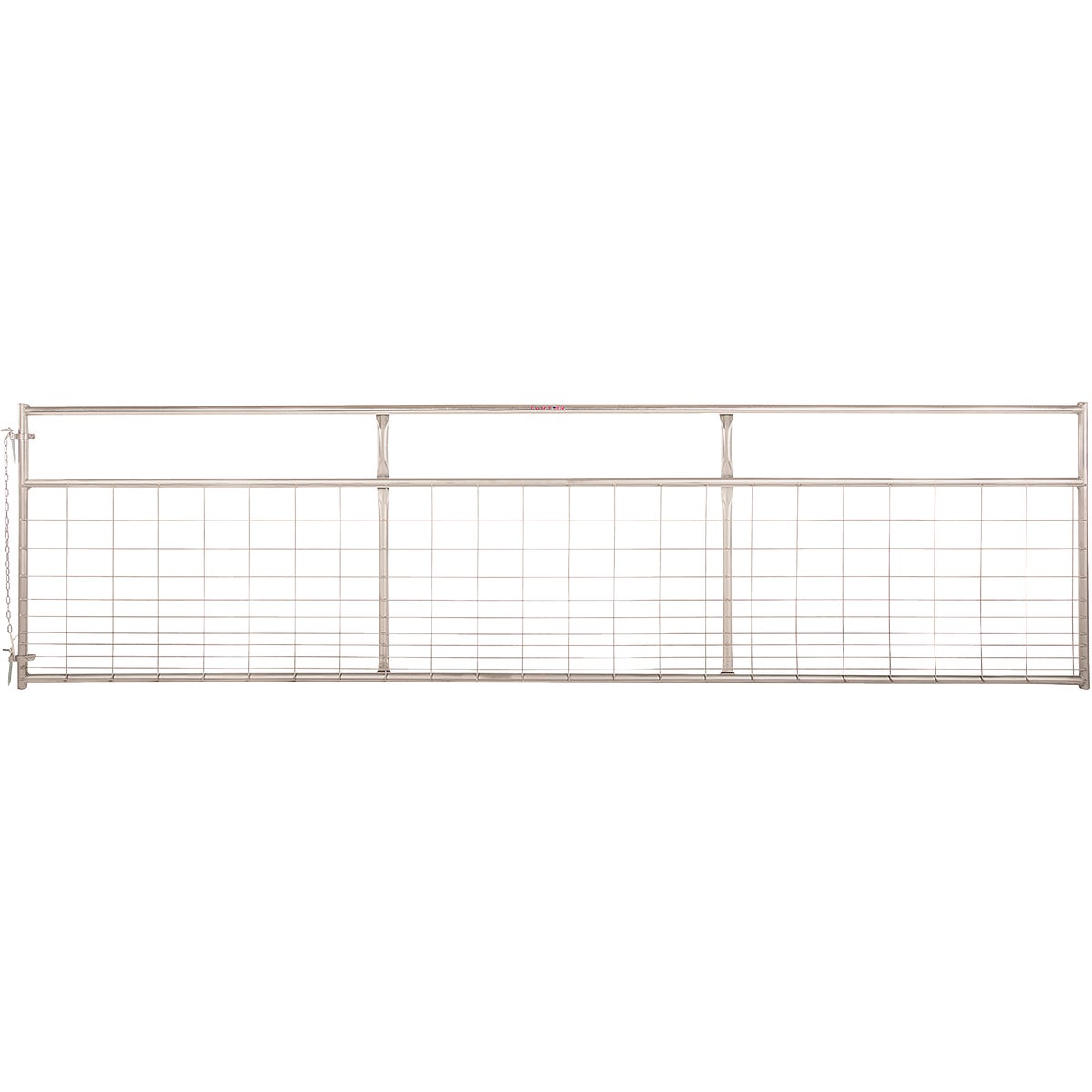 Tarter Watchman 50 In. H. x 16 Ft. L. x 1-3/4 In. Tube Diameter Galvanized Tube Gate