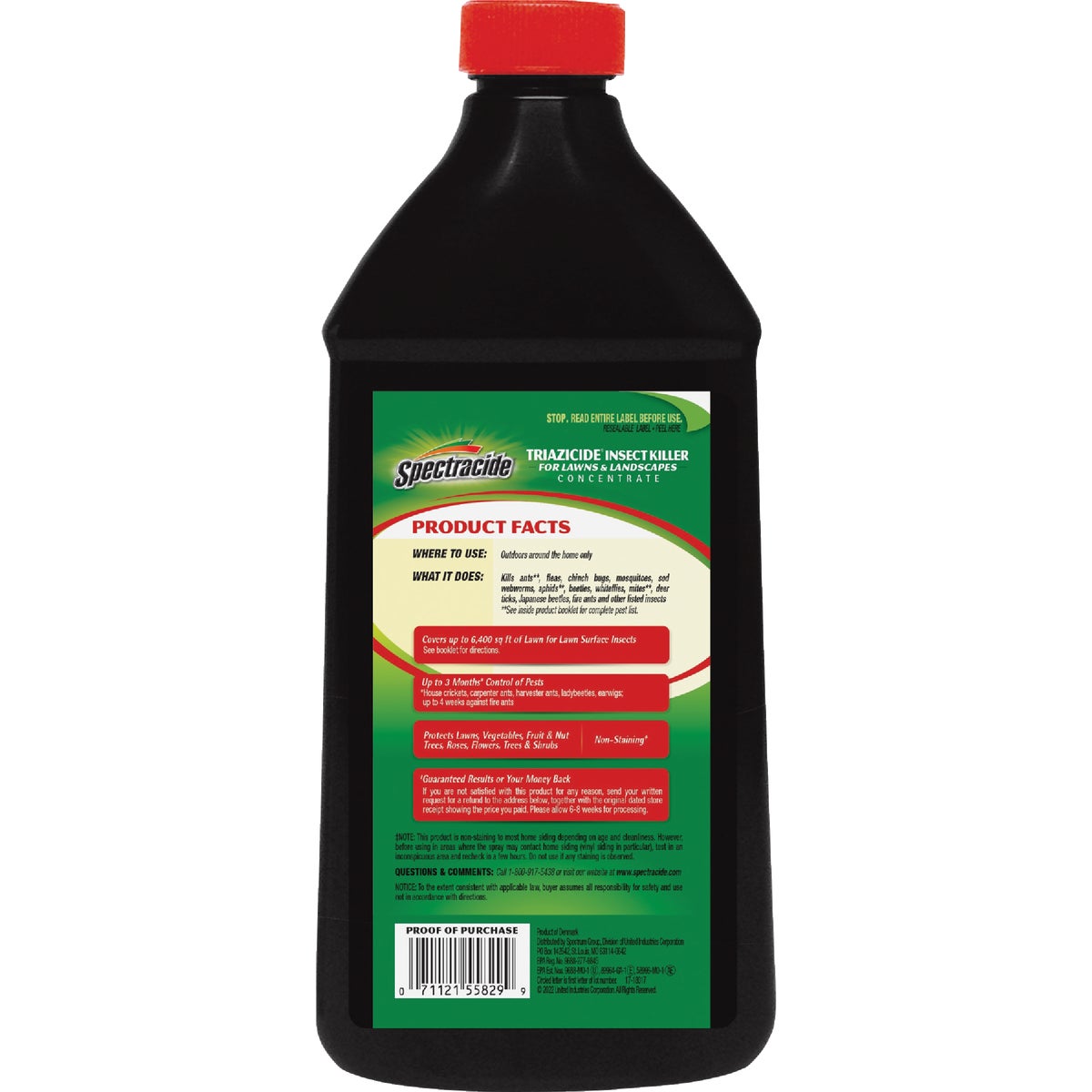 Spectracide Triazicide 40 Oz. Concentrate Insect Killer For Lawns & Landscapes Image 3