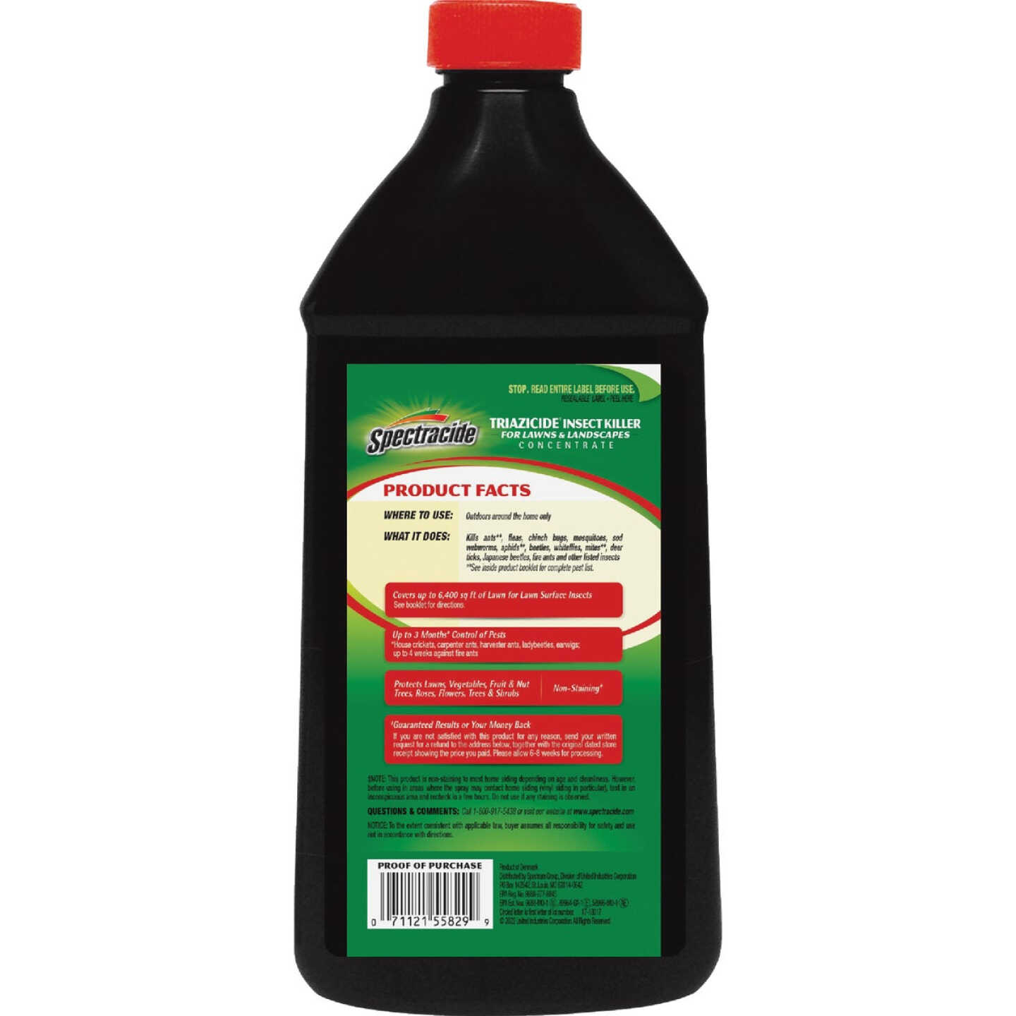 Spectracide Triazicide 40 Oz. Concentrate Insect Killer For Lawns & Landscapes Image 3