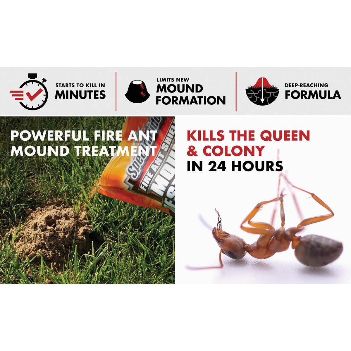 Spectracide 3.5 Lb. Ready to Use Granules Fire Ant Shield Mound Destroyer Image 2
