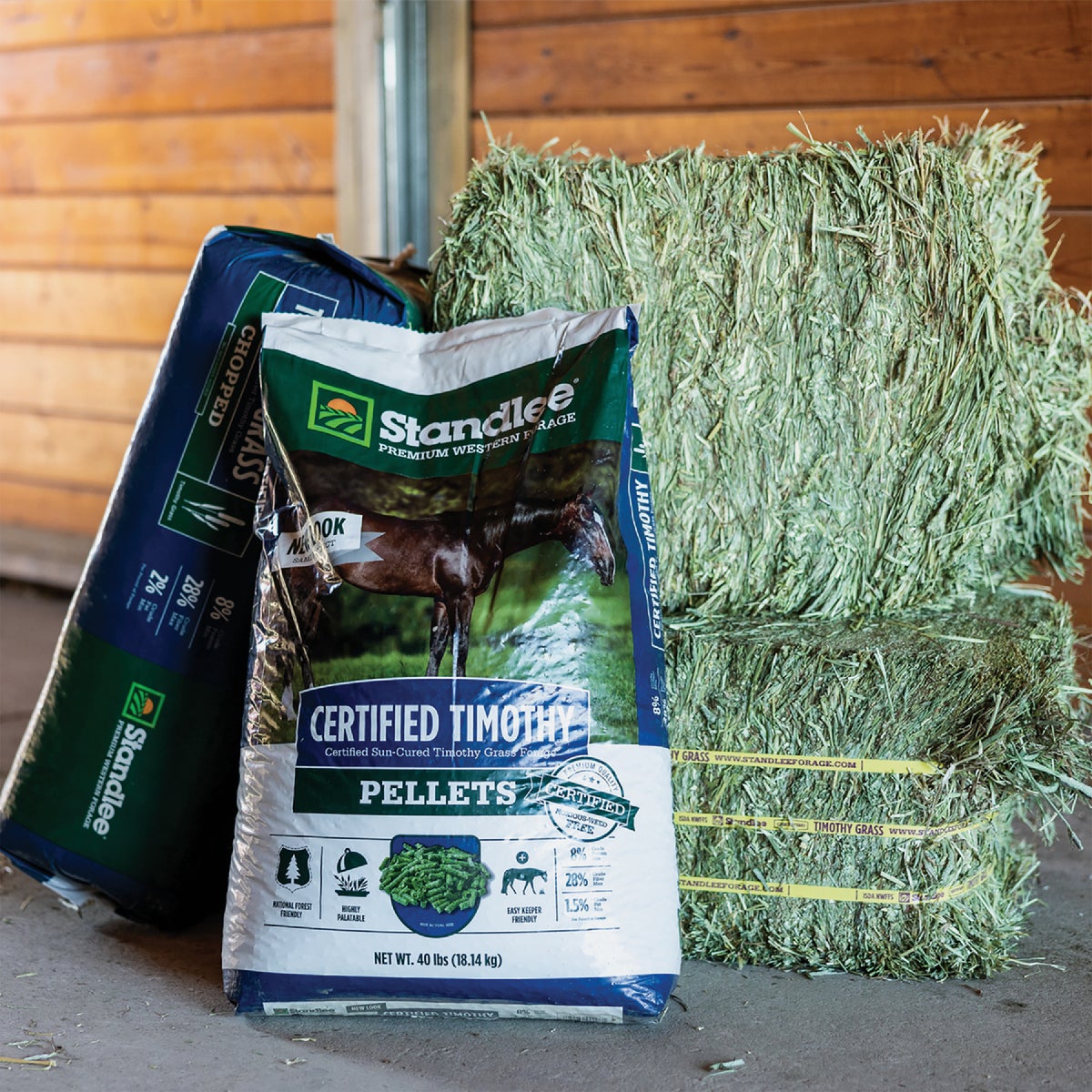 Standlee Premium Western Forage 50 Lb. Certified Timothy Compressed Bale Image 7