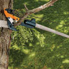 Fiskars Power-Lever 1 In. Cutting Capacity 14 Ft. Fiberglass Extendable Pole Saw & Tree Pruner Image 4