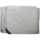 Do it Best Silver Woven 20 Ft. x 40 Ft. Heavy Duty Poly Tarp Image 2