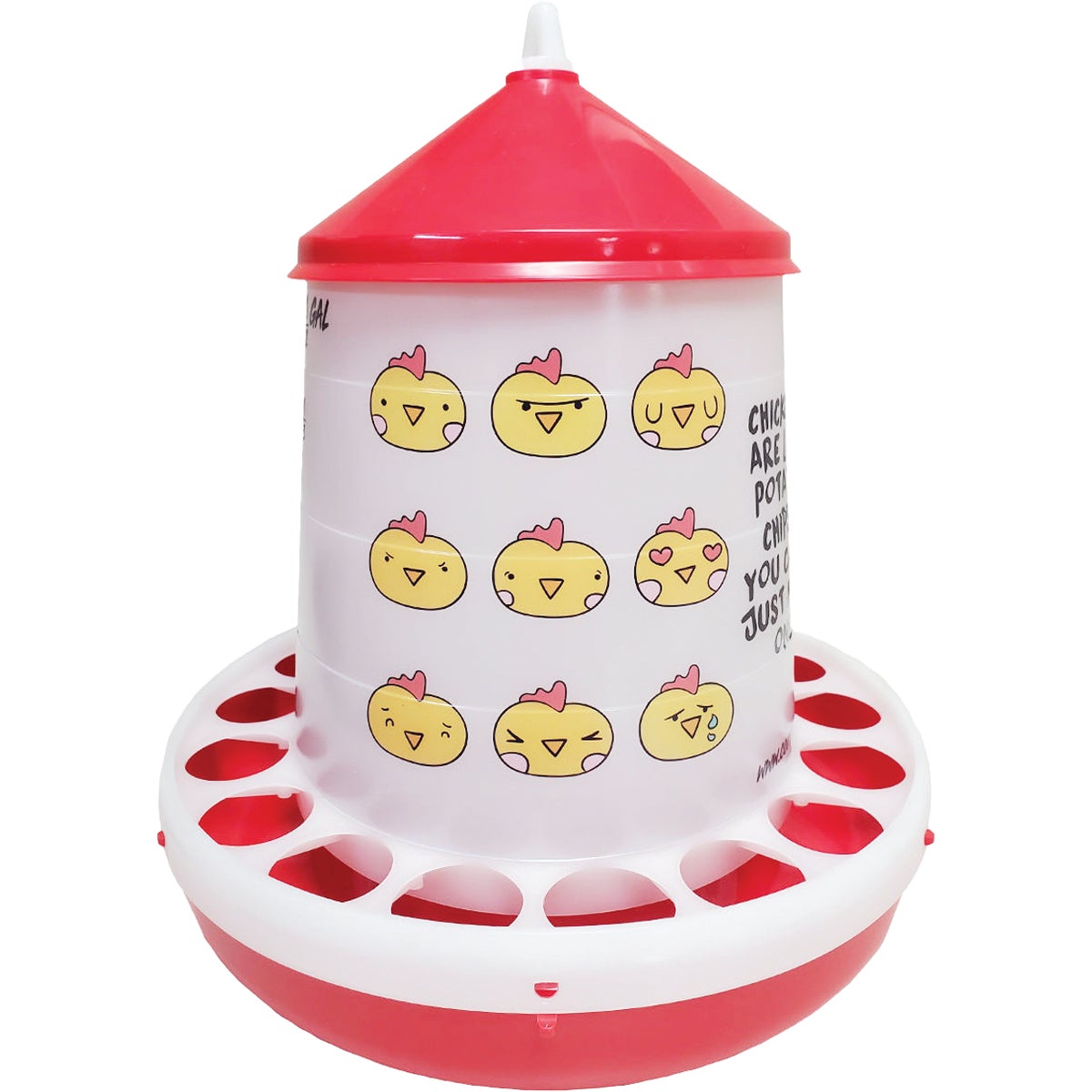 Stromberg's 9 Lb. Capacity Fun Chicken Feeder Image 2