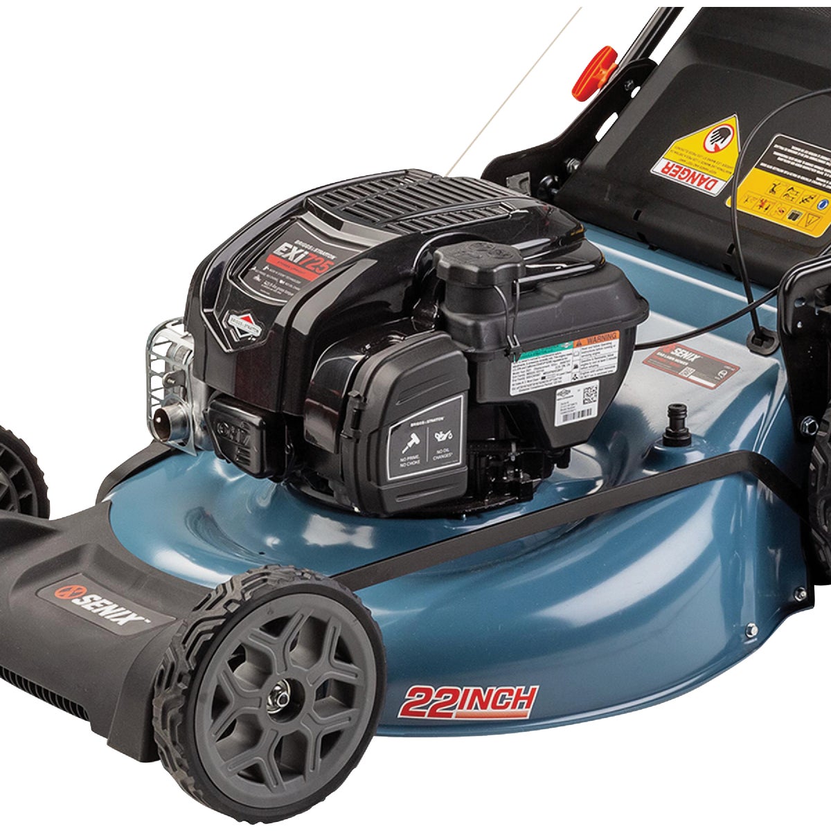 Senix 22 In. 163cc 3-In-1 Self-Propelled Gas Lawn Mower Image 7