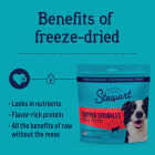 Stewart Supper Sprinkles 2.5 Oz. Beef Liver Dog Meal Topper Image 4