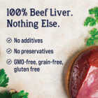 Stewart Supper Sprinkles 2.5 Oz. Beef Liver Dog Meal Topper Image 2