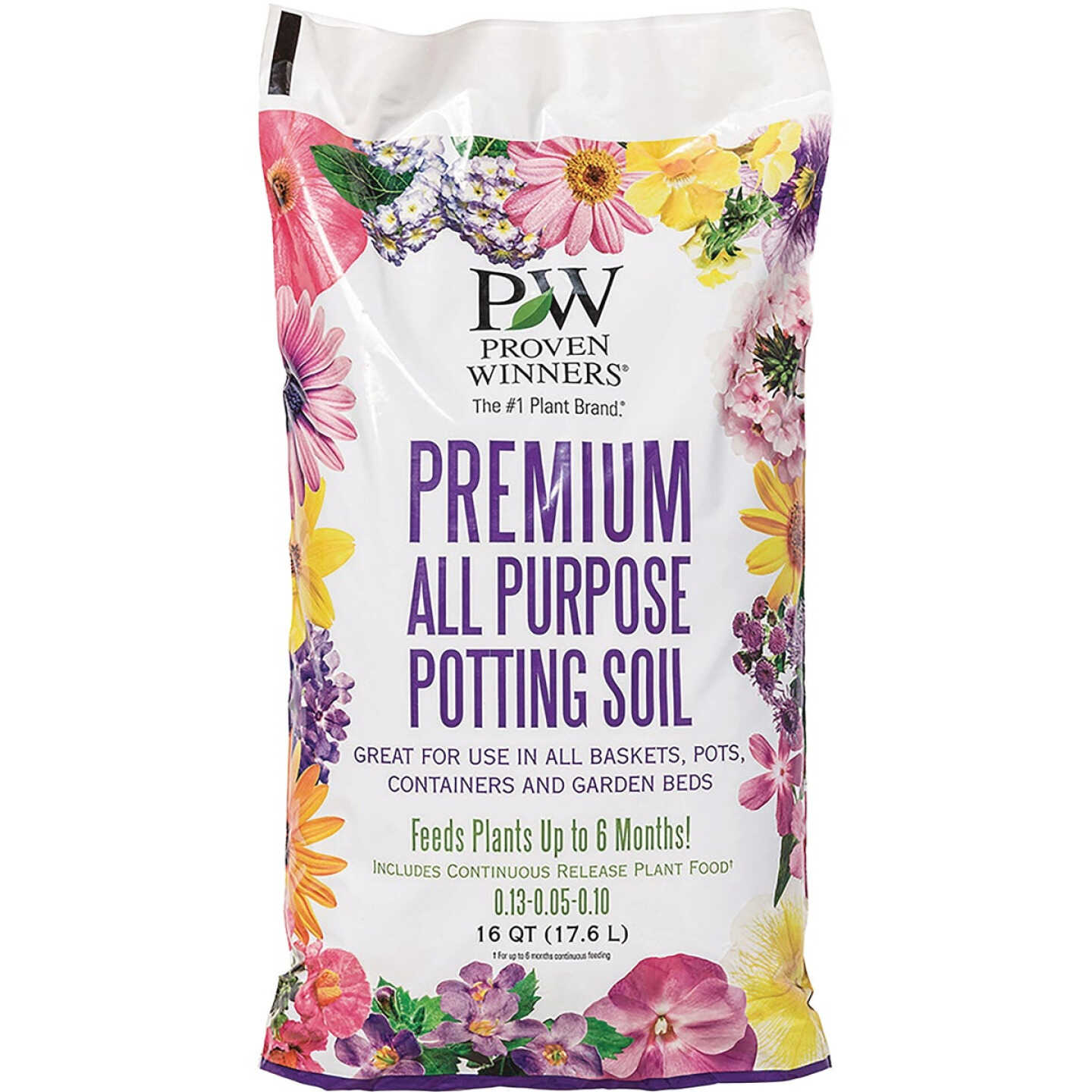 Proven Winners 16 Qt. Premium All Purpose Potting Soil Image 1