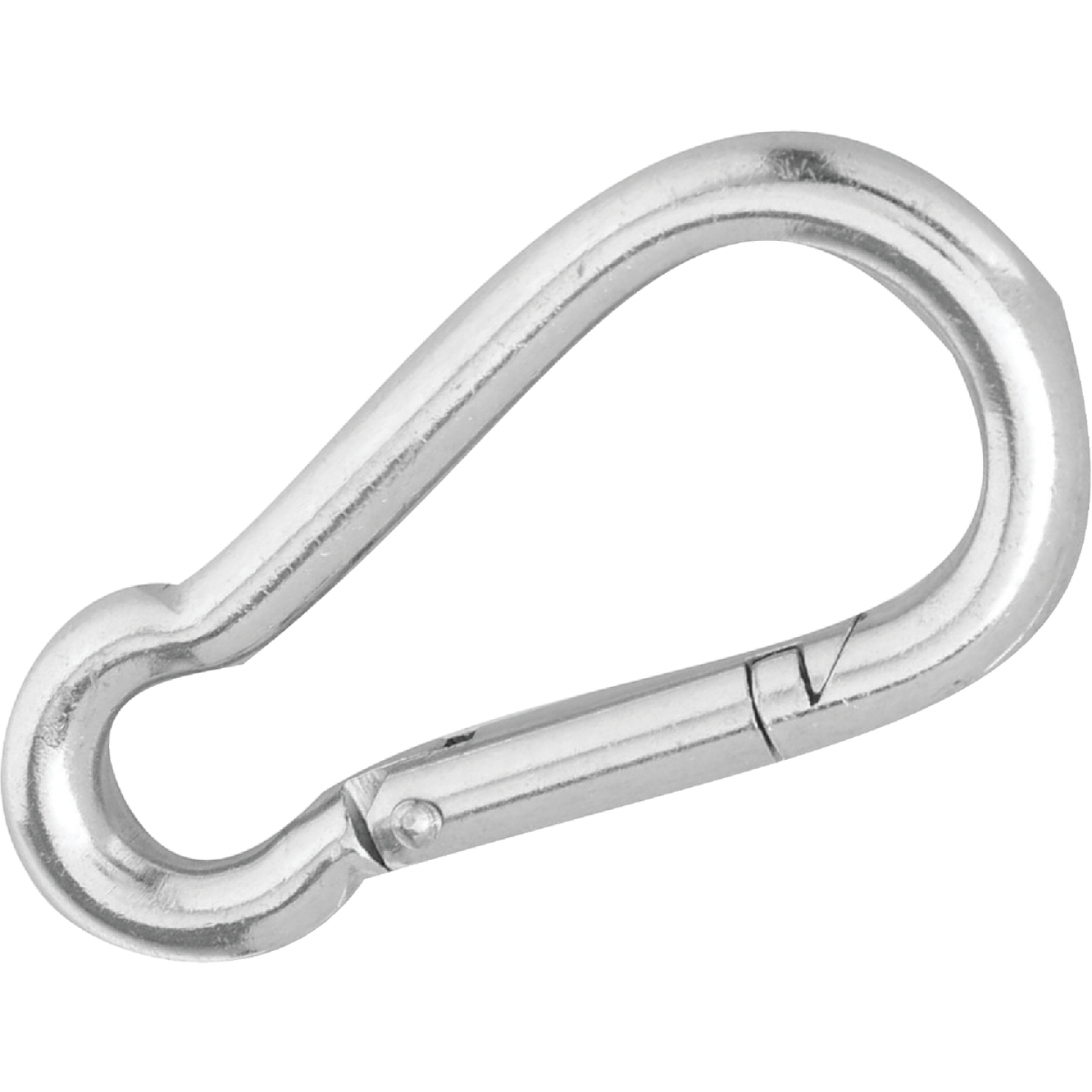 Campbell 1/2 In. 450 Lb. Load Capacity Polished Stainless Steel Spring Link All Purpose Snap Image 1