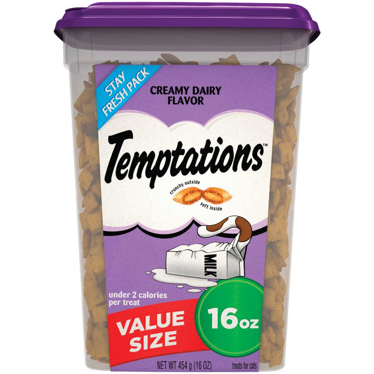 Temptations Creamy Dairy 16 Oz. Cat Treats Image 1