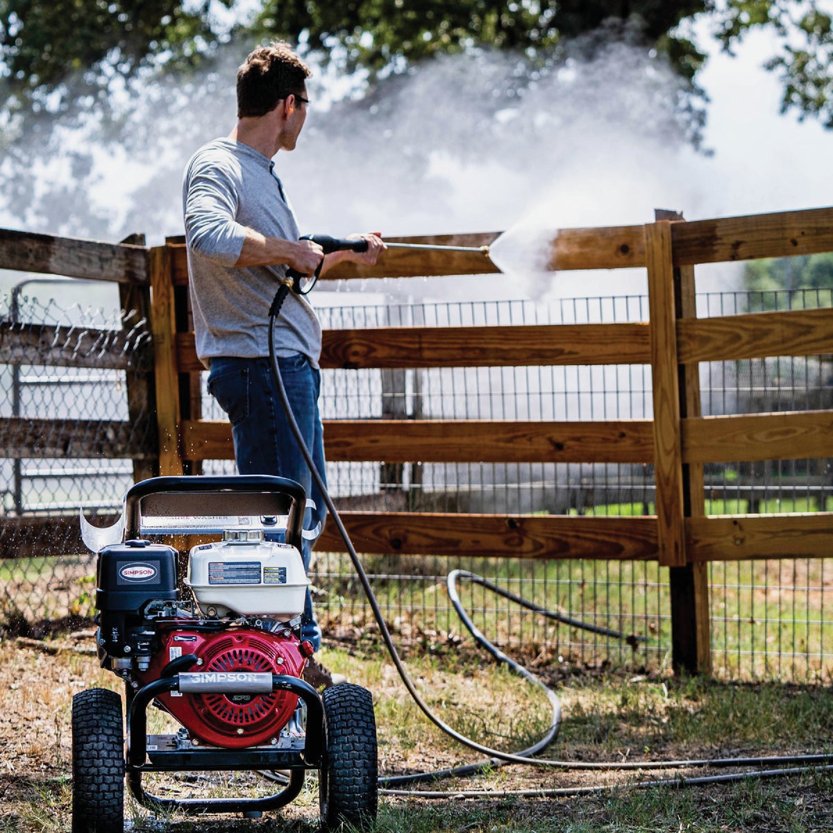 Simpson PowerShot 4000 psi 3.5 GPM Cold Water Professional Gas Pressure Washer Image 5
