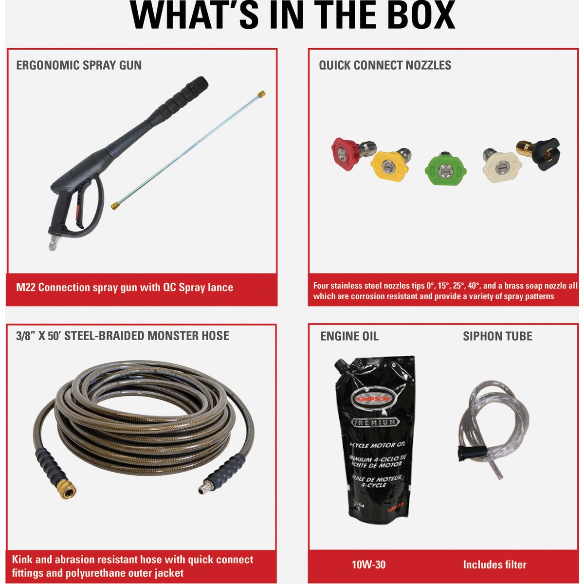 Simpson PowerShot 4000 psi 3.5 GPM Cold Water Professional Gas Pressure Washer Image 2