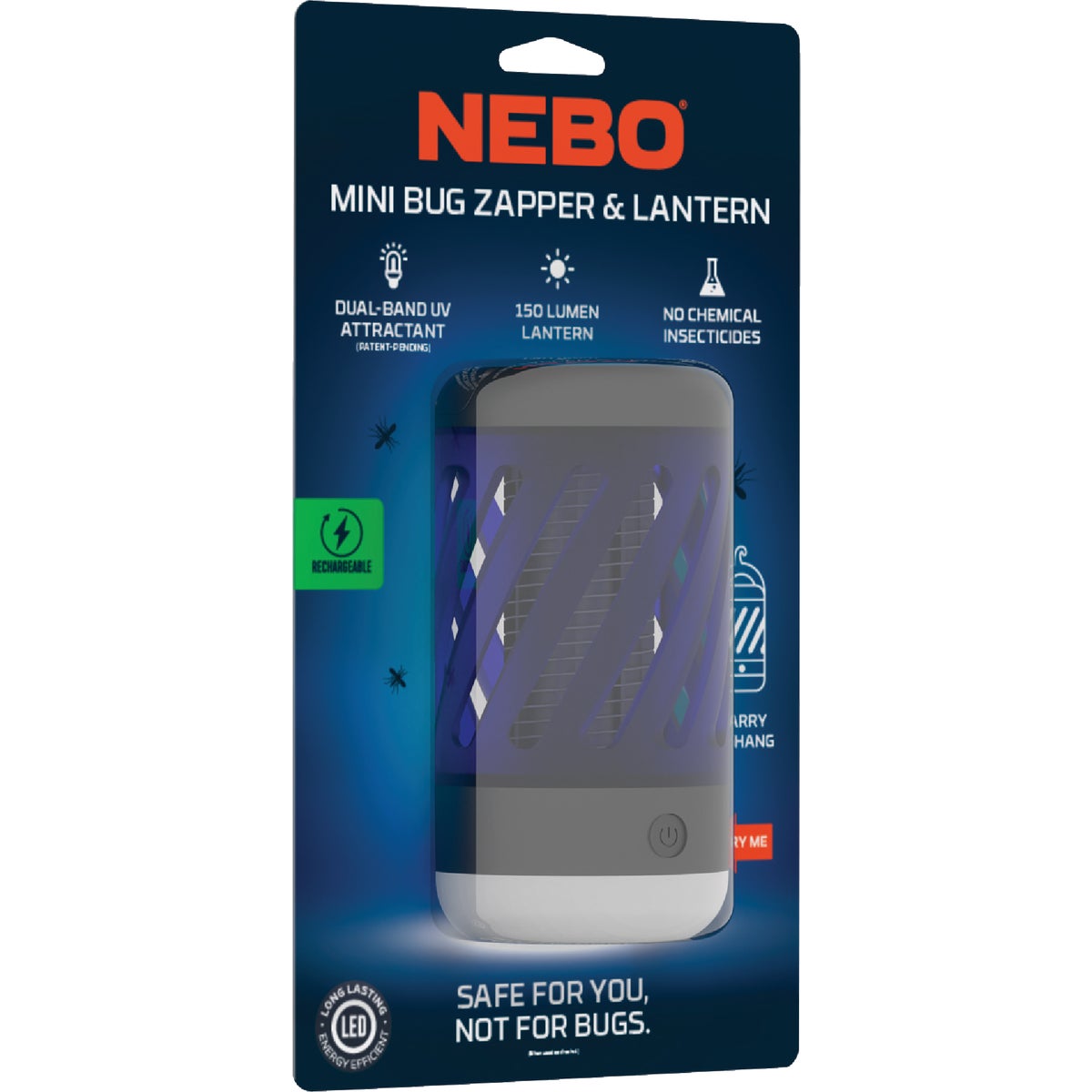 Nebo Rechargeable Personal Mosquito Zapper & Lantern Image 2