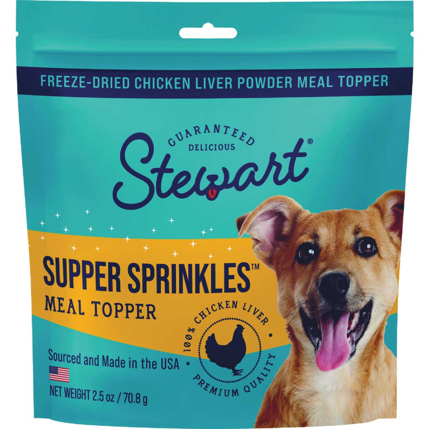 Stewart Supper Sprinkles 2.5 Oz. Chicken Liver Meat Topper Image 1