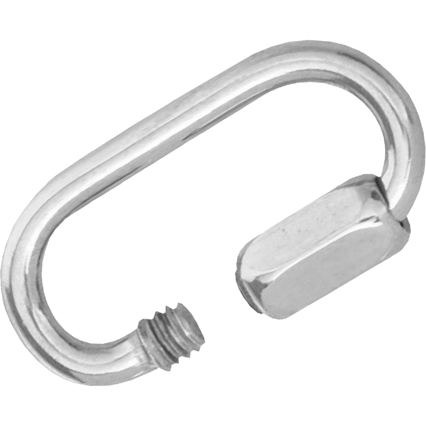 Campbell 1/8 In. Polished Cast Stainless Steel Quick Link Image 1