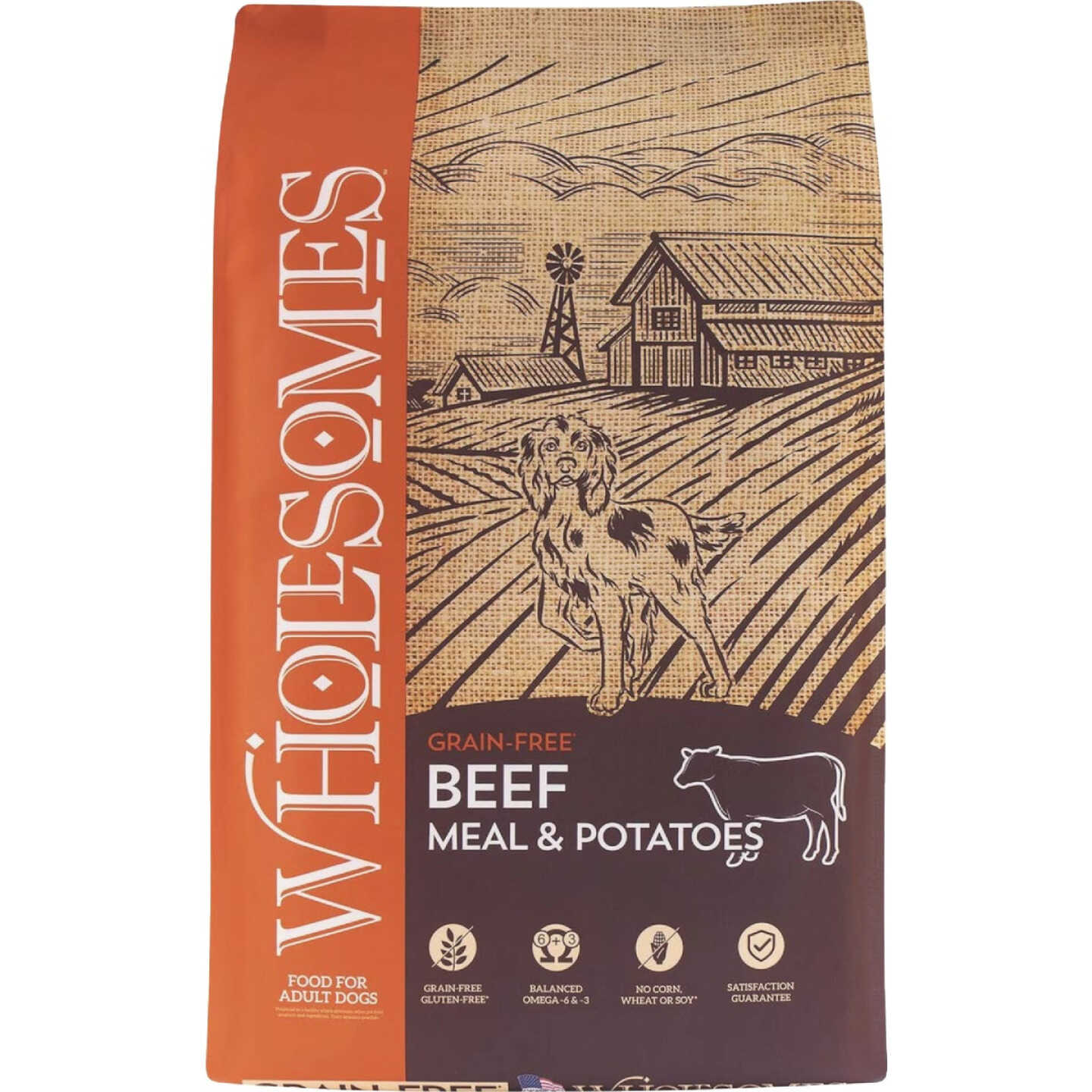Wholesomes Grain-Free 35 Lb. Beef Meal & Potato Formula Dry Dog Food Image 1