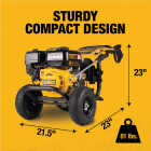DEWALT 3400 PSI 2.5 GPM Gas Cold Water Pressure Washer with Manual Recoil + E-Start Engine Image 4