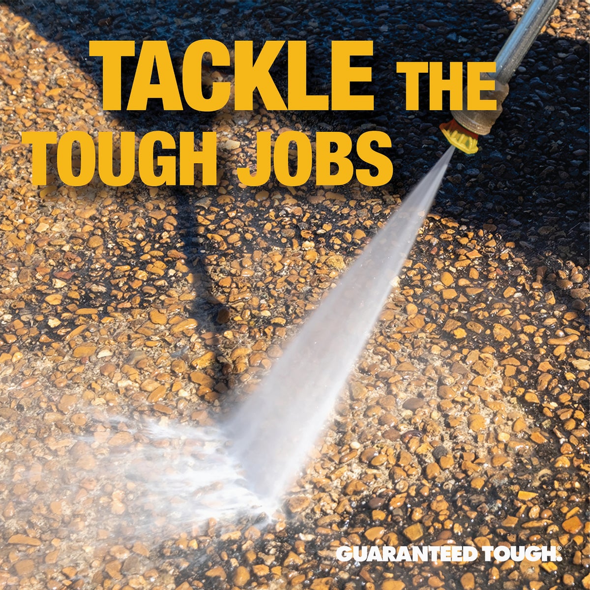 DEWALT 3400 PSI 2.5 GPM Gas Cold Water Pressure Washer with Manual Recoil + E-Start Engine Image 9