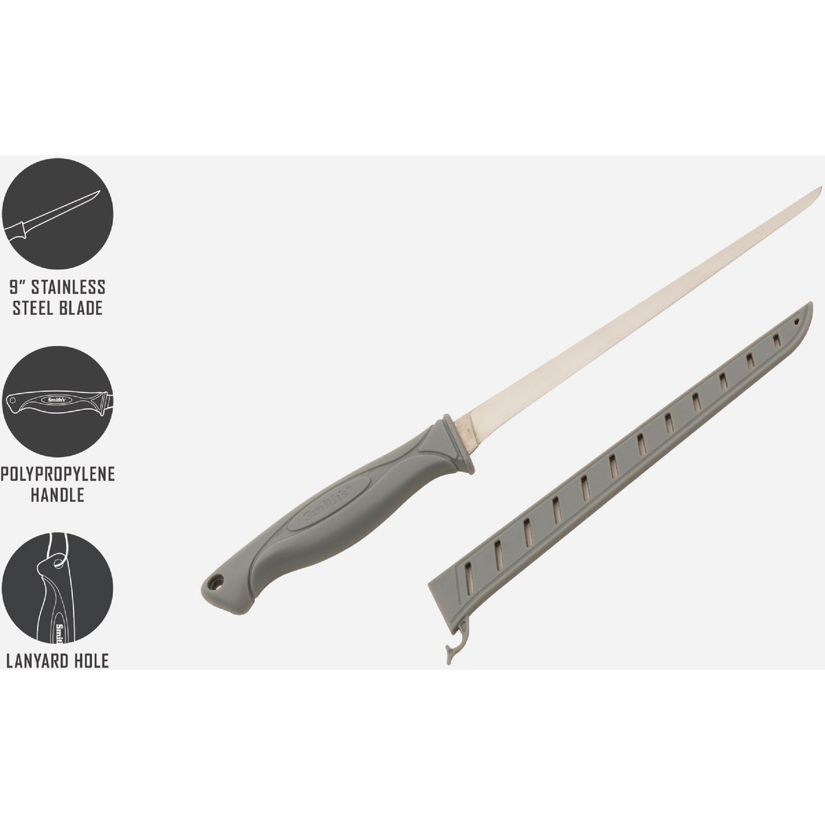 Smith's Lawaia 9 In. Flex Fillet Knife Image 3