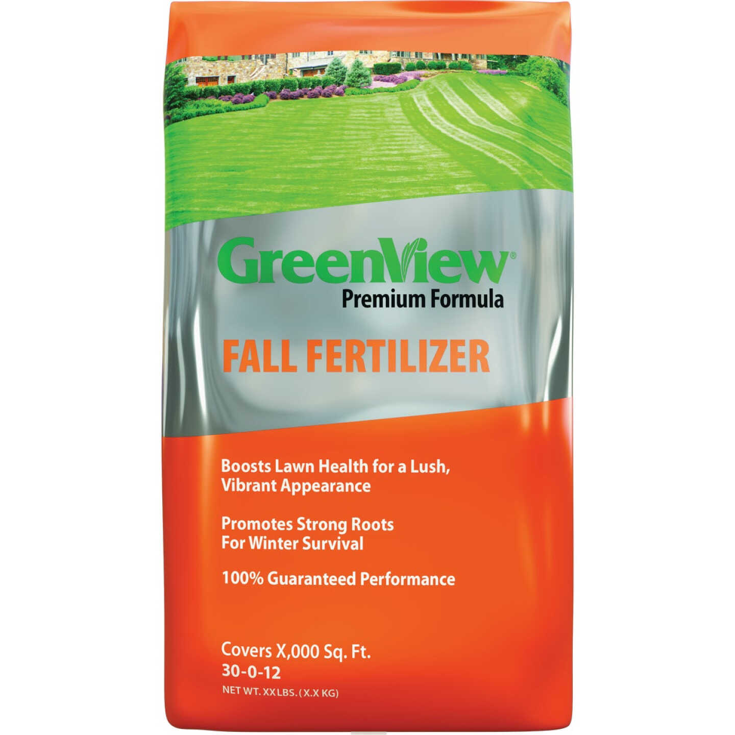 GreenView Premium Formula 30 Lb. 30-0-12 Fall Fertilizer Image 1