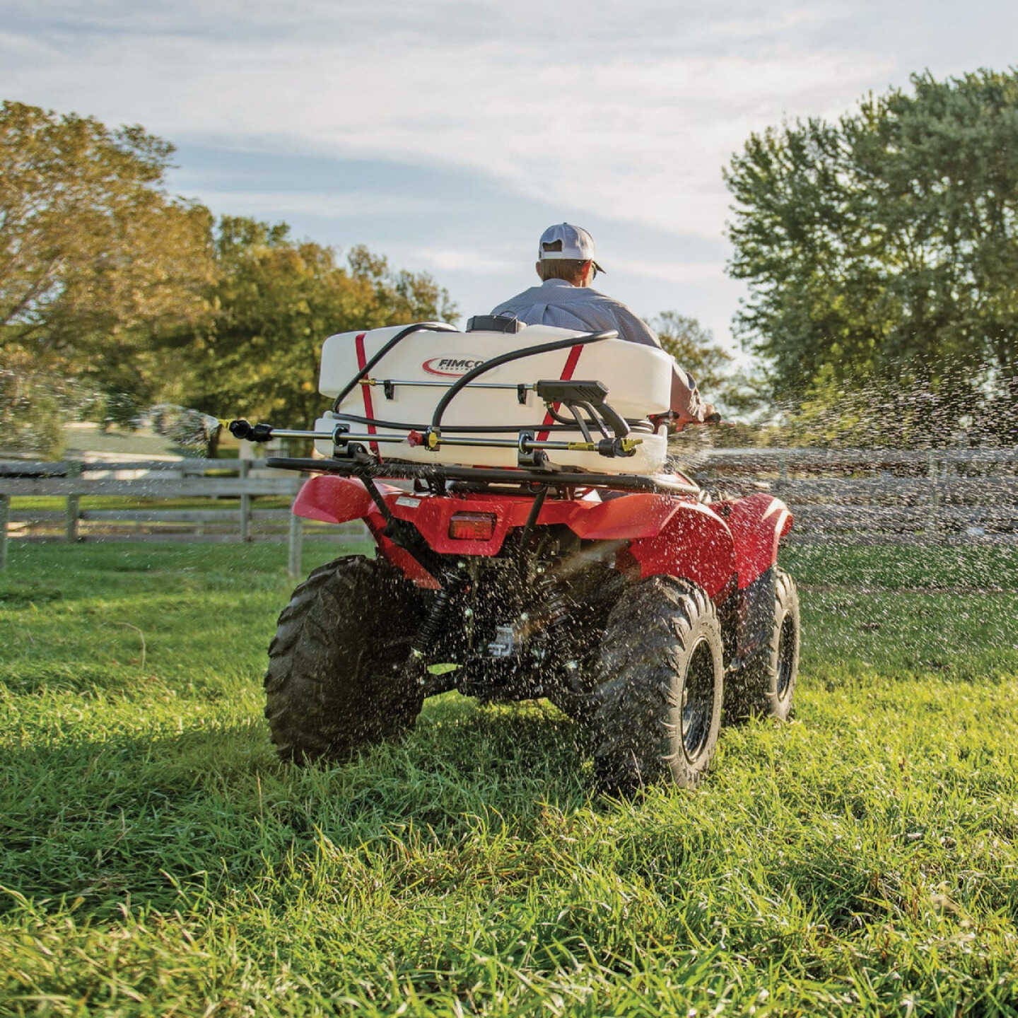 Fimco 25 Gal. Broadcast ATV Sprayer Image 2