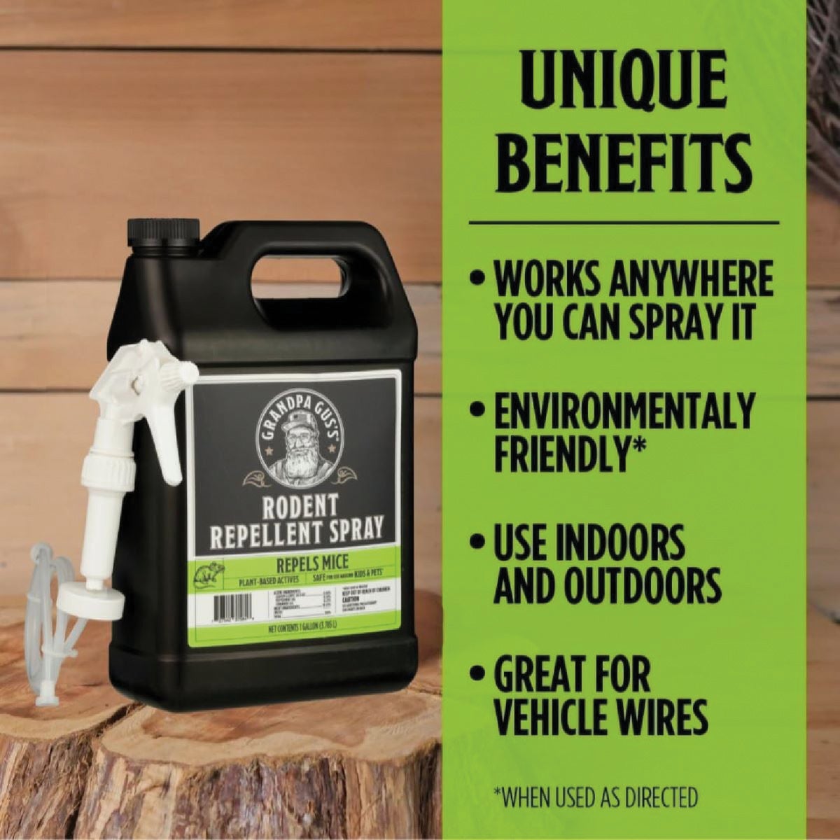 Grandpa Gus's 1 Gal. Ready To Use Trigger Spray All Natural Mouse Repellent Spray Image 4