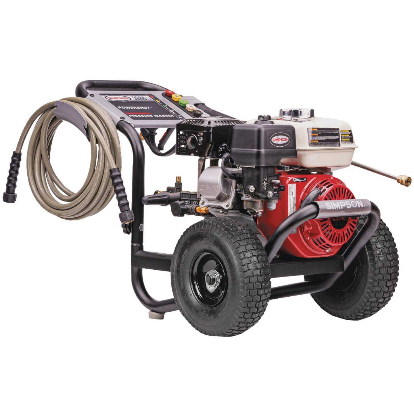 Simpson PowerShot 3600 psi 2.5 GPM Cold Water Professional Gas Pressure Washer Image 6