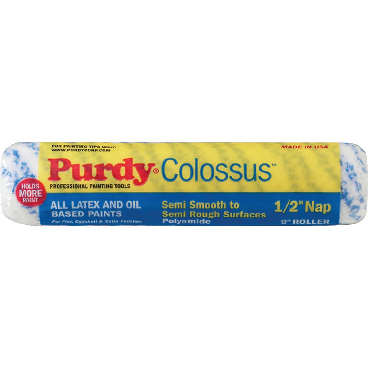 Purdy Colossus 9 In. x 1/2 In. Woven Fabric Roller Cover Image 1