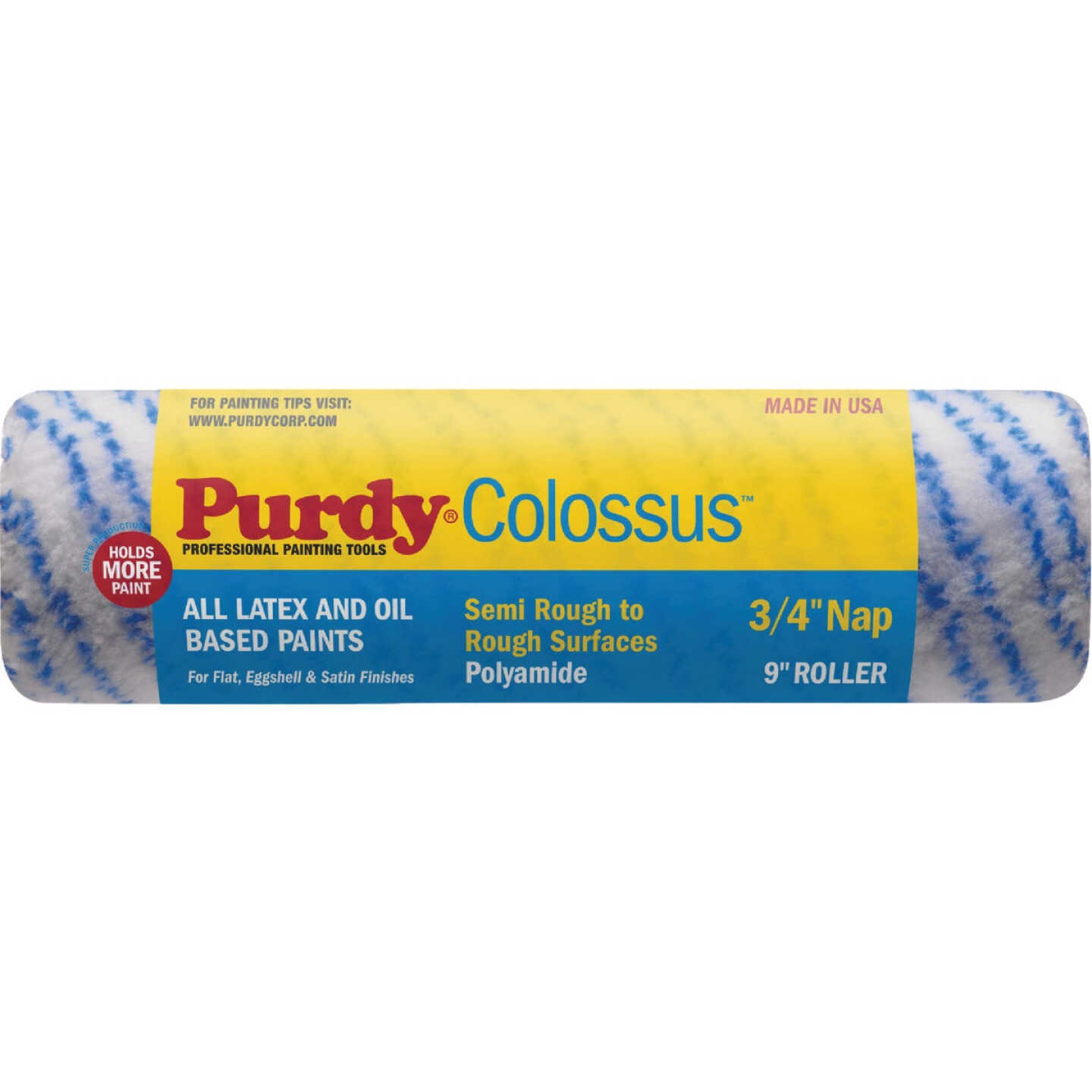 Purdy Colossus 9 In. x 3/4 In. Woven Fabric Roller Cover Image 1