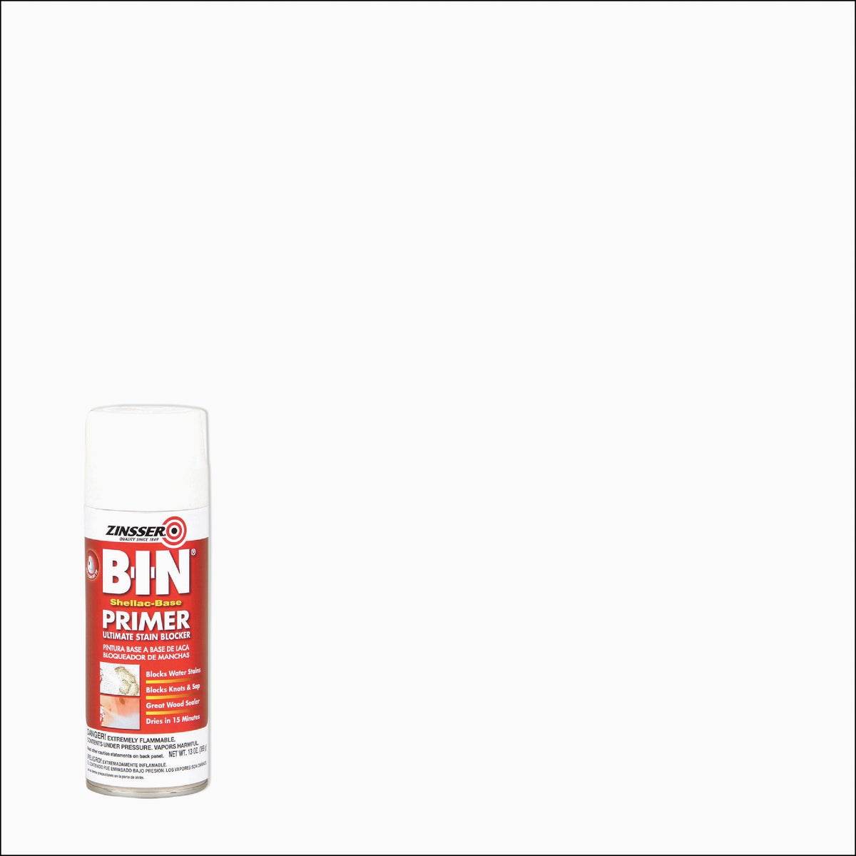 Zinsser B-I-N 13 Oz. Shellac-Base Primer Spray, White