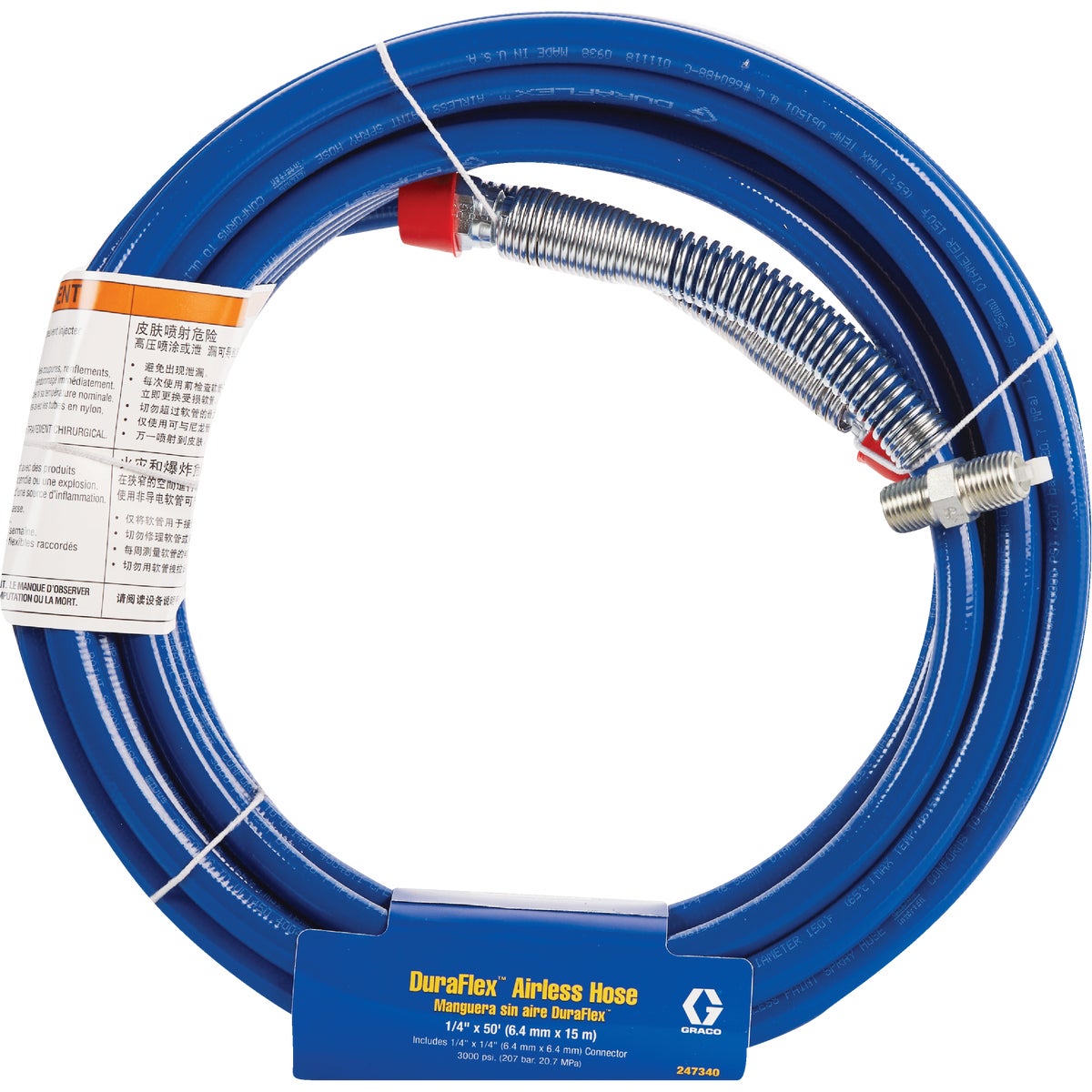 Graco DuraFlex 50 Ft. 1/4 In. ID 3000 psi Hose Image 8