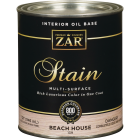 ZAR Oil-Based Wood Stain, Beach House, 1 Qt. Image 1