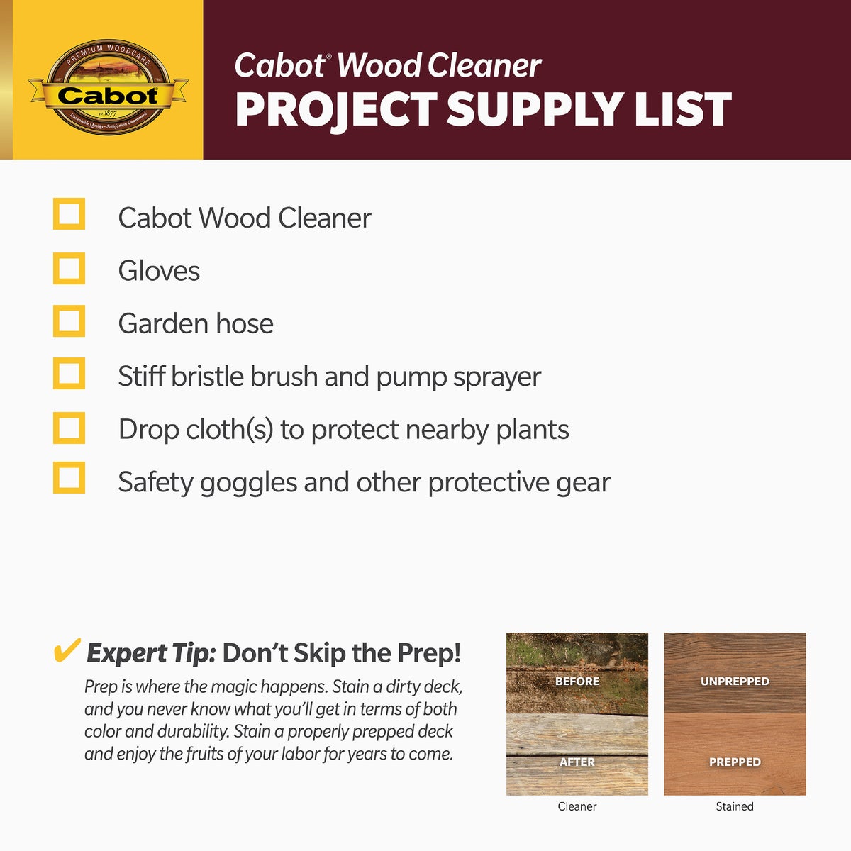 Cabot Wood Cleaner, 1 Gal. Image 2