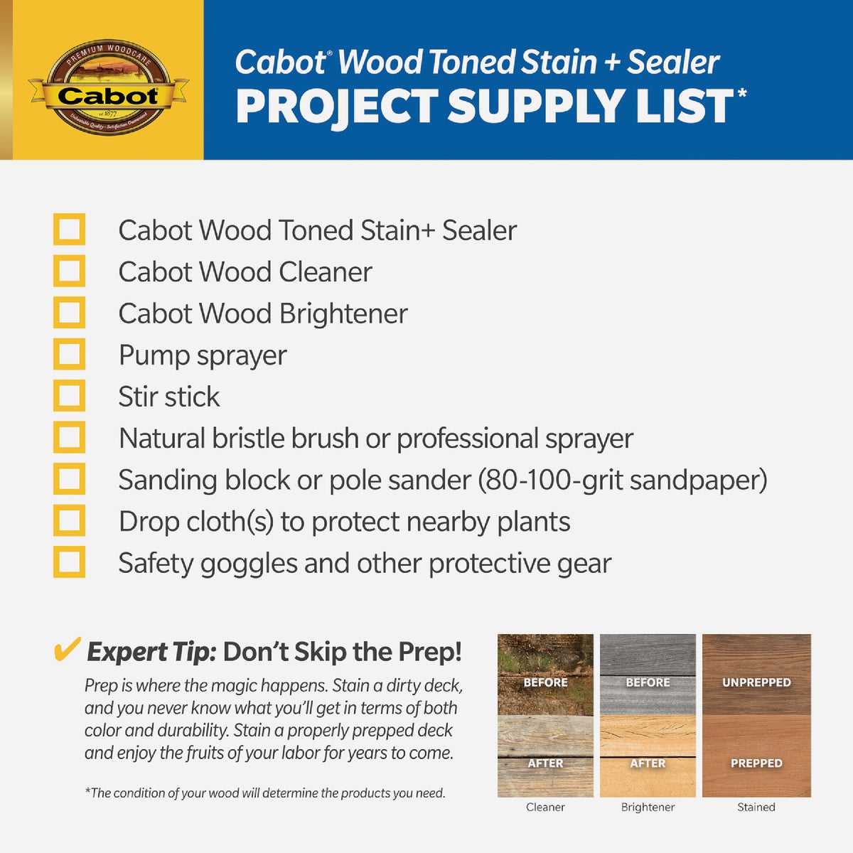 Cabot VOC Wood Toned Deck & Siding Exterior Stain & Sealer, 19204 Heartwood, 1 Gal. Image 5