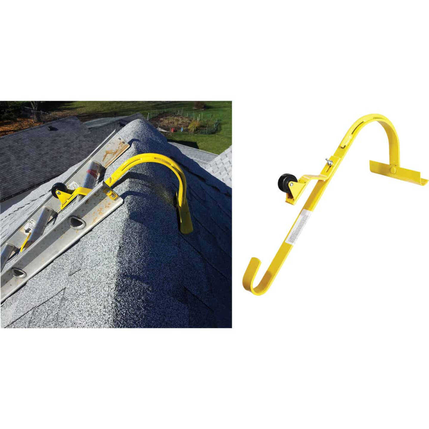 Acro Roof Ridge Ladder Hook with Wheel Image 1