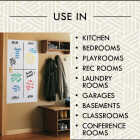 Rust-Oleum Quart White Satin Dry Erase Paint Image 2