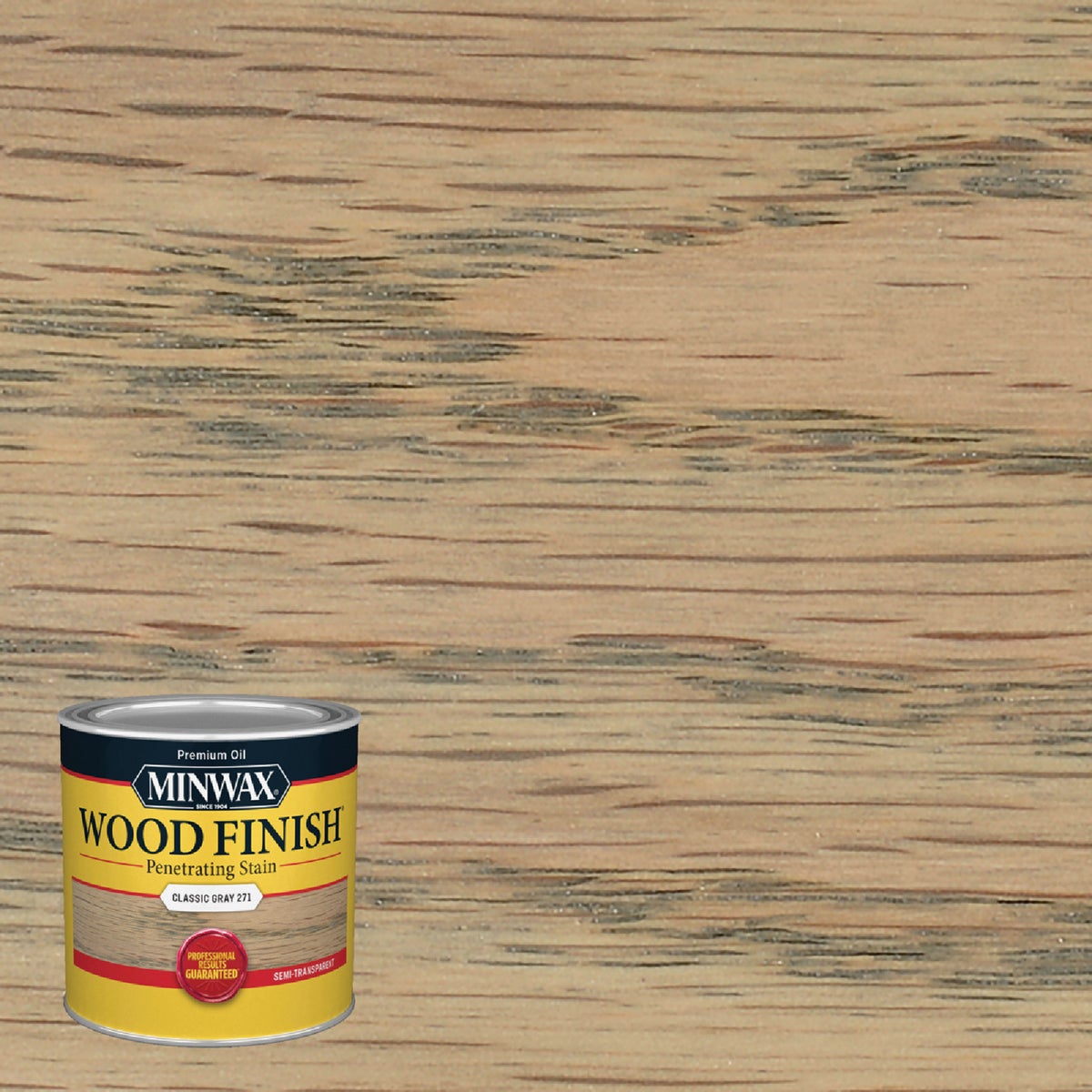 Minwax Wood Finish Penetrating Stain, Classic Gray, 1/2 Pt. Image 1