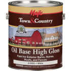 MAJIC Town & Country Oil Base High-Gloss Barn & Fence Paint, White, 1 Gal. Image 1