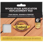 Cabot Wood Stain Pad Applicator Refill, 6 In. Image 1