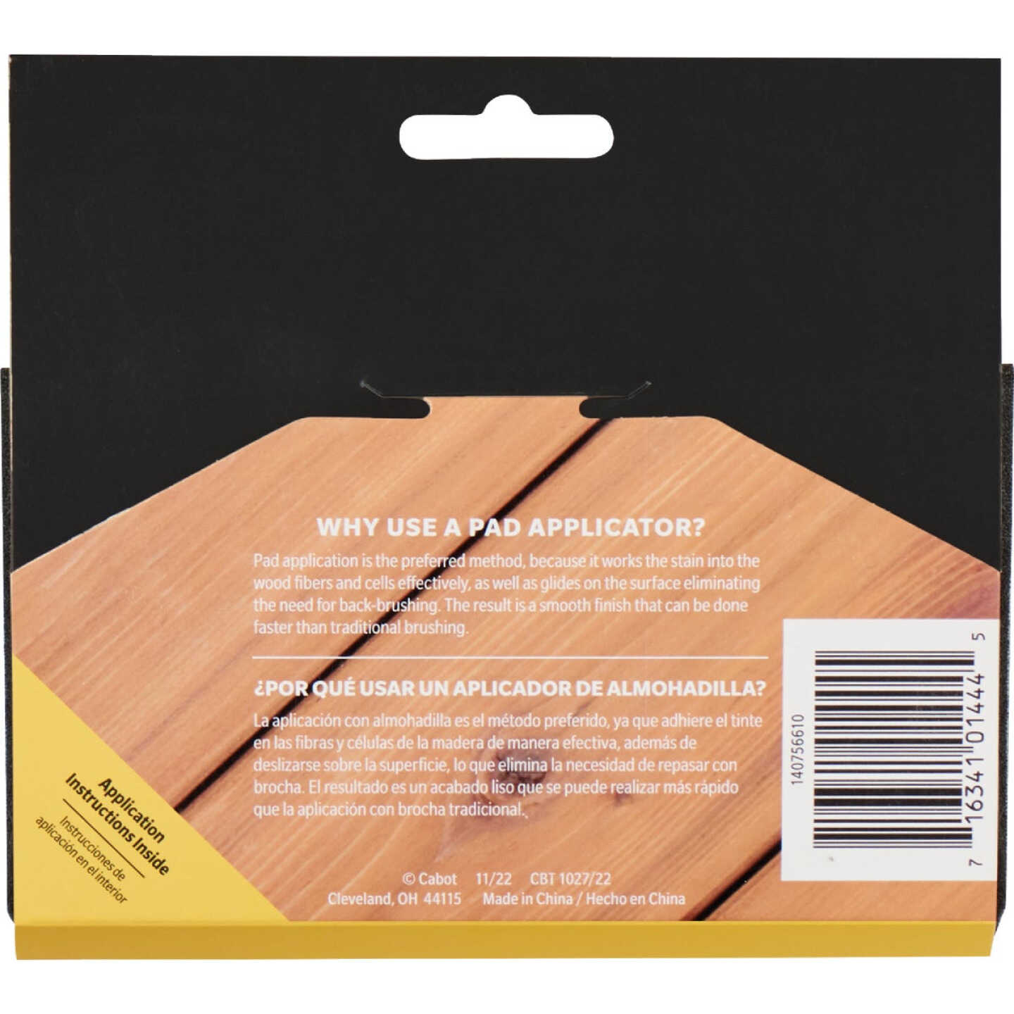 Cabot Wood Stain Pad Applicator Refill, 6 In. Image 6