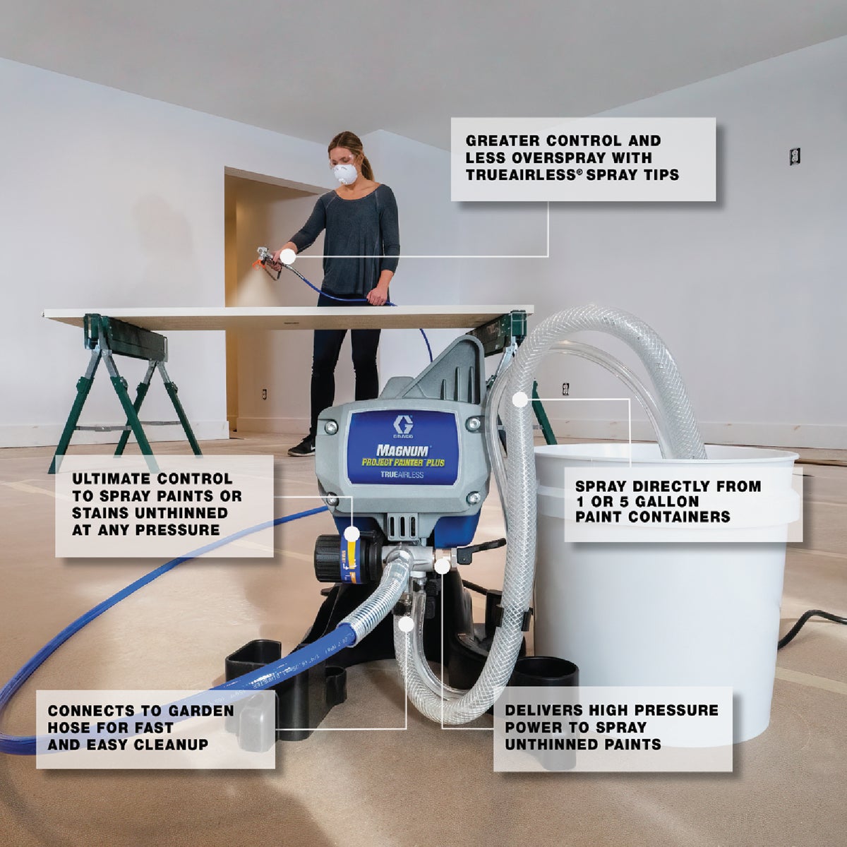 Graco Magnum Project Painter Plus Airless Paint Sprayer Image 4