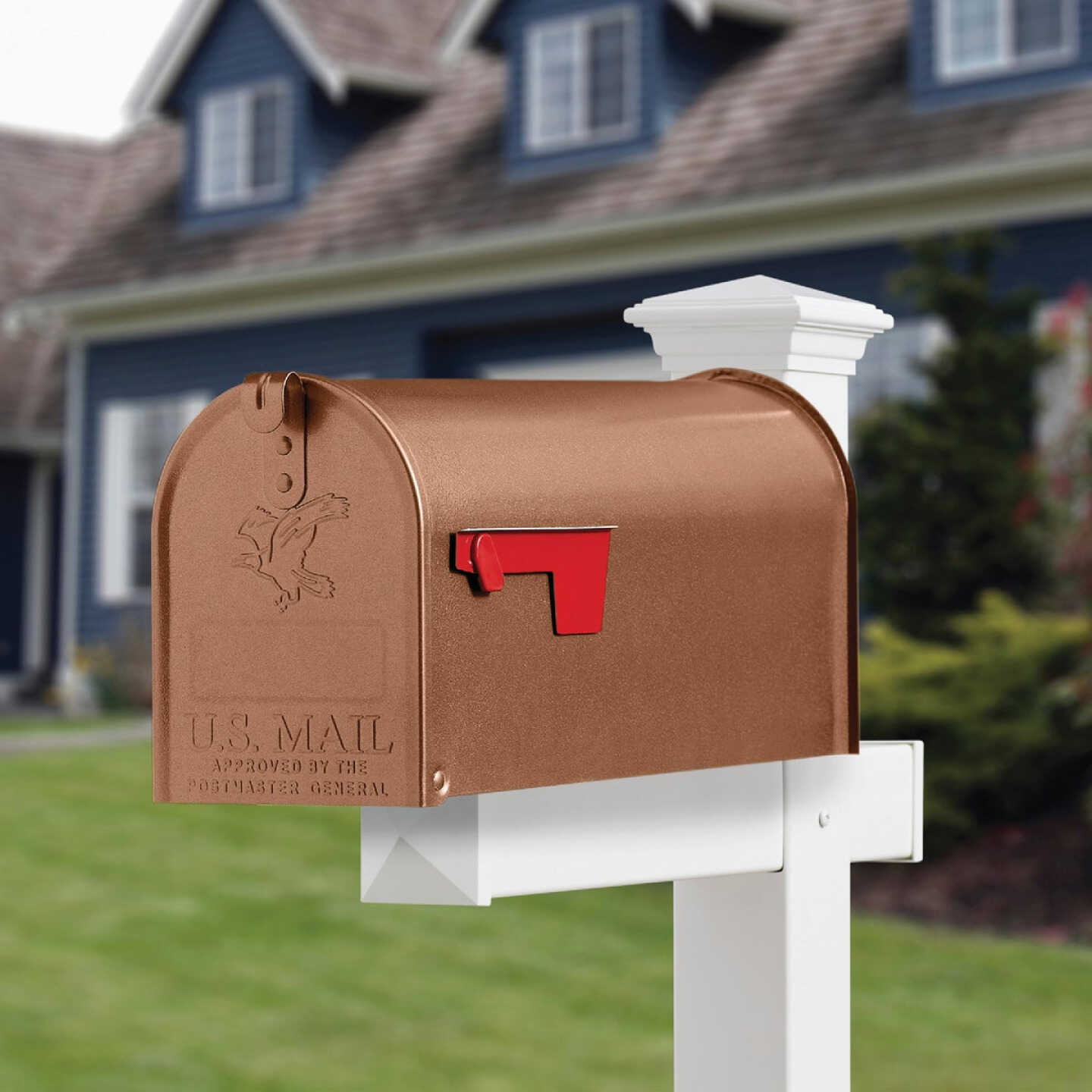 Rust-Oleum Stops Rust Hammered Paint, Copper, 1 Qt. Image 3