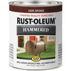 Rust-Oleum Stops Rust Hammered Paint, Dark Bronze, 1 Qt. Image 2