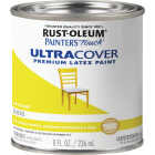 Rust-Oleum Painter's Touch 2X Ultra Cover Premium Latex Paint, Gloss Sun Yellow, 1/2 Pt. Image 7