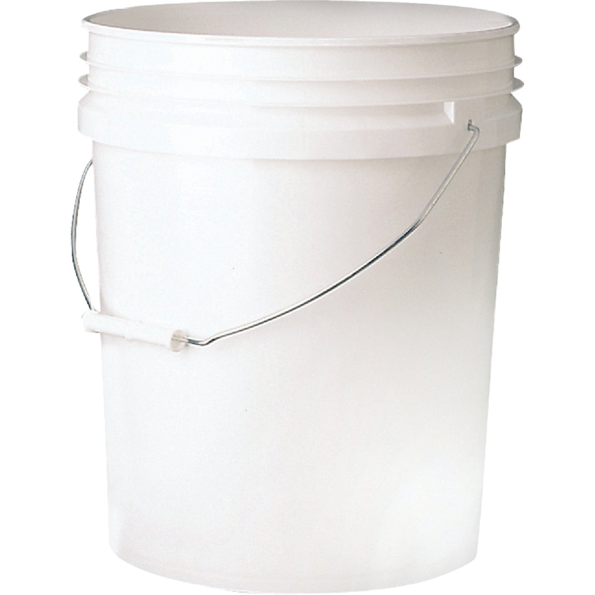 Leaktite 5 Gal. White Plastic Bucket