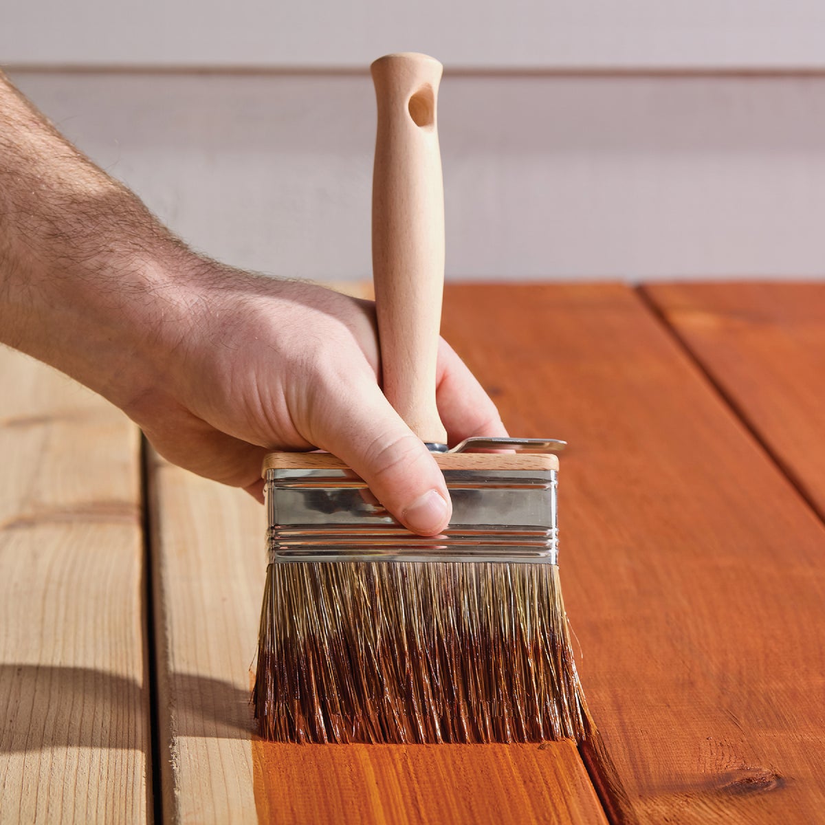 Cabot 4 In. Block Wood Stain Brush Image 4